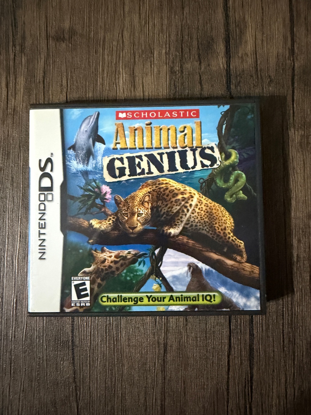 Scholastic Animal Genius Nintendo DS Game -